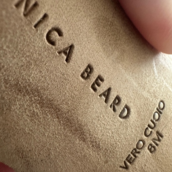 Veronica Beard Beige Woven Strap Augustina Heels - Picture 5 of 5